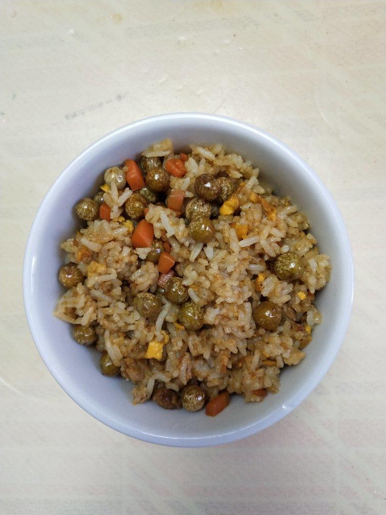 chris小唯做的砂锅麦豆饭