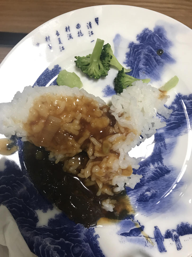 厨房小白都能做出来的《鲍汁海参捞饭》