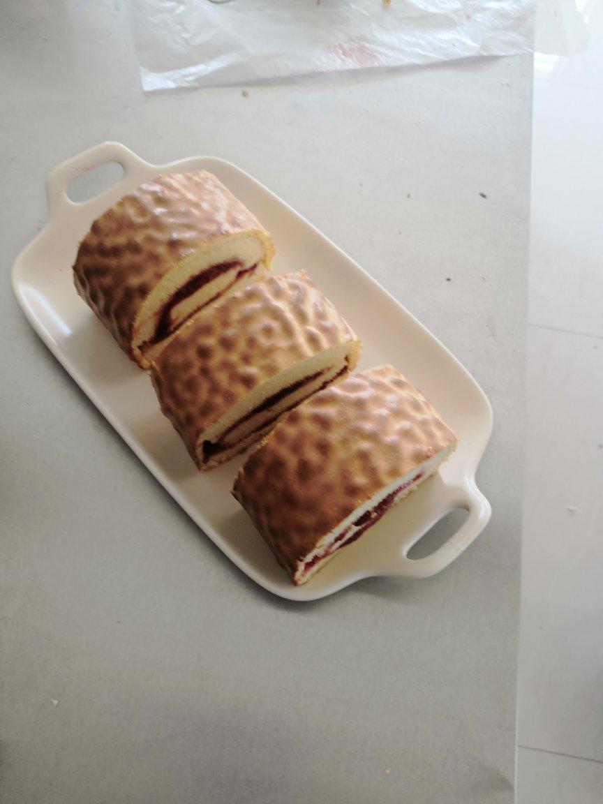 配方清晰的虎皮蛋糕卷