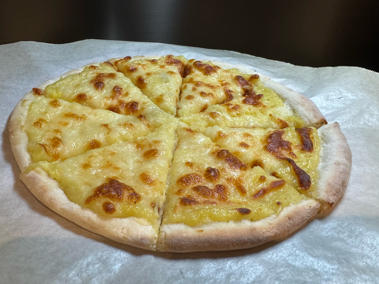 外脆里嫩的榴莲披萨