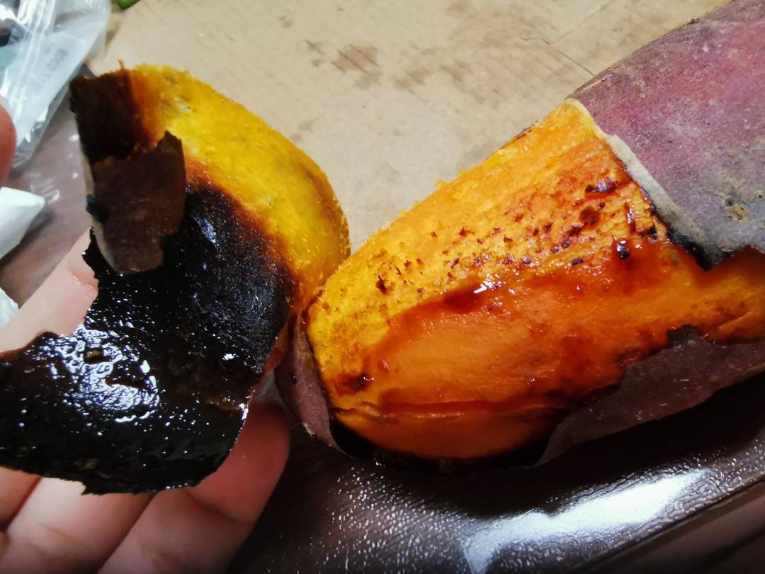 烤箱烤红薯