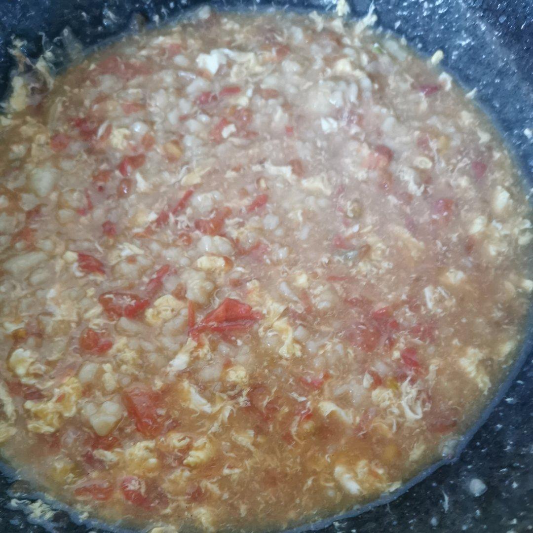 简单早餐-疙瘩汤