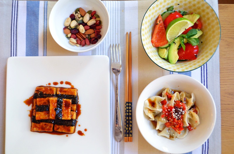 日式照烧海苔豆腐