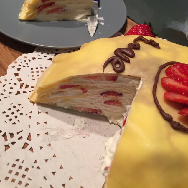 芒果千层蛋糕，100%成功告别煎皮无能