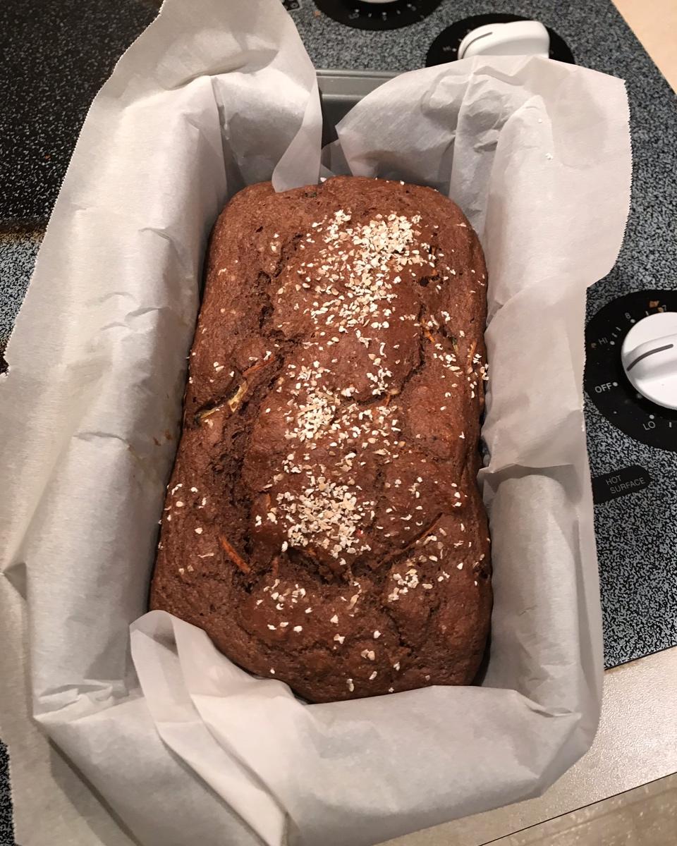 巧克力西葫芦快手面包（健康巧克力“蛋糕”）丨健康·烘焙