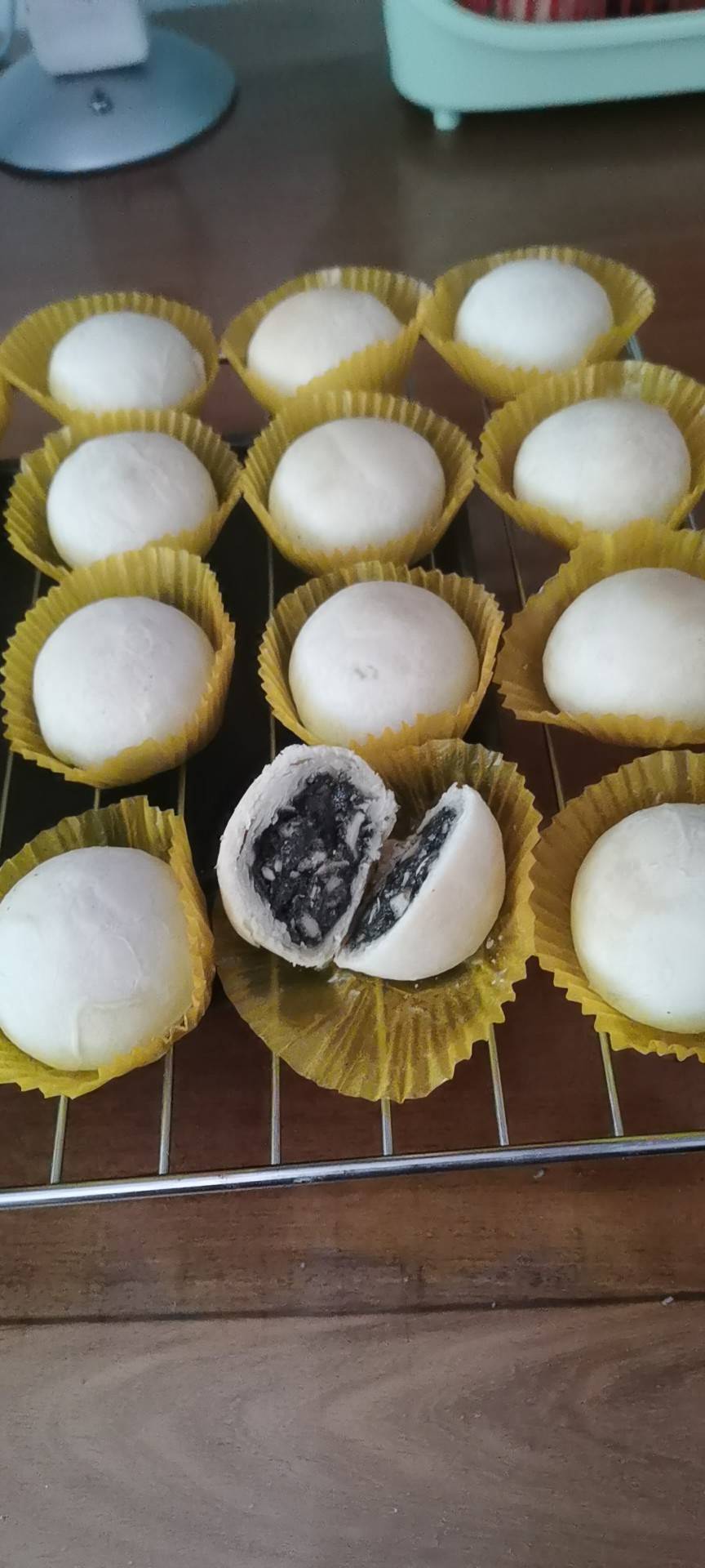 低糖素油-绿豆饼/红豆饼（不用揉出膜的植物油酥皮）