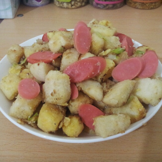 元气早餐【孜然炒馒头】