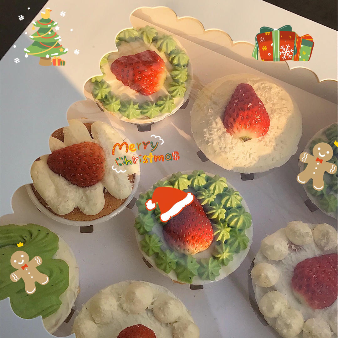 不回缩不开裂戚风纸杯蛋糕