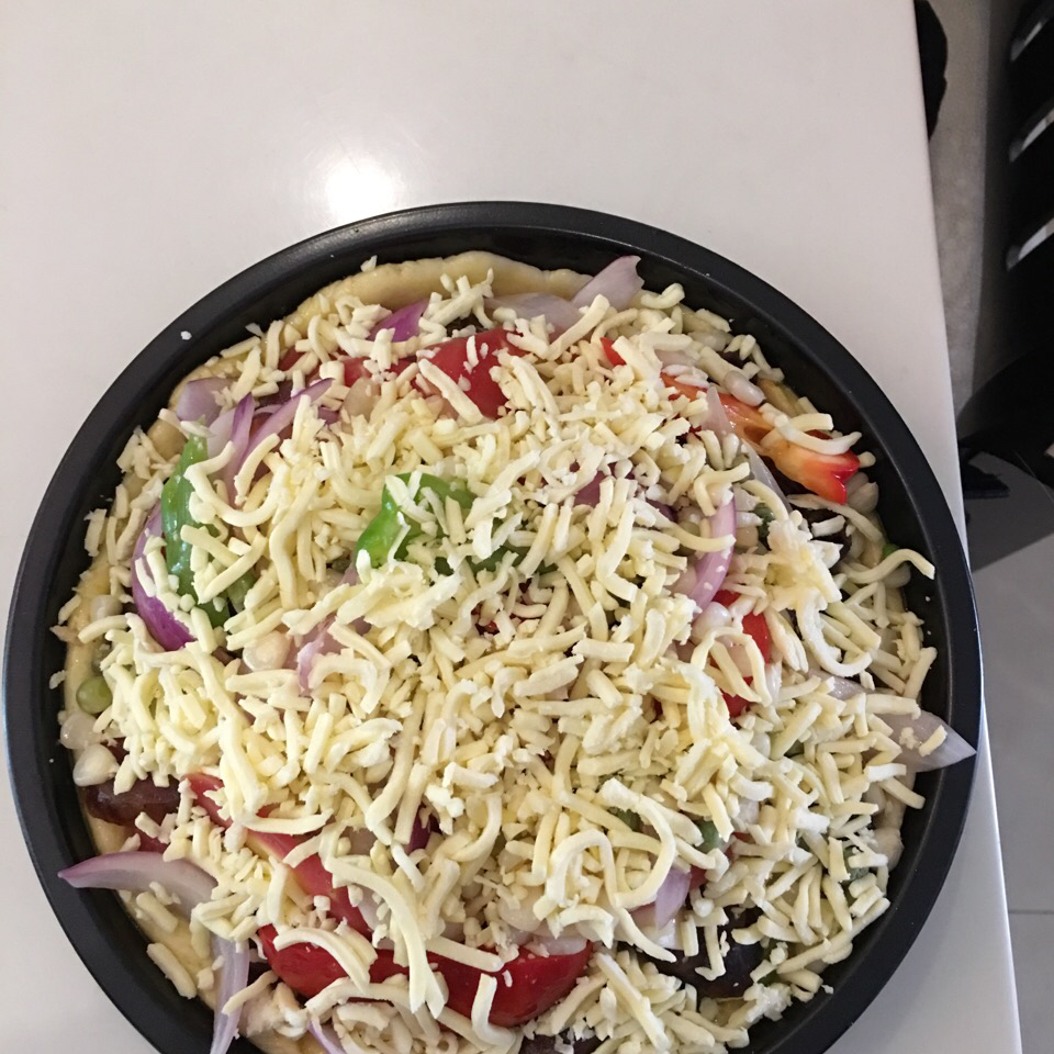 8寸纯手工什锦披萨