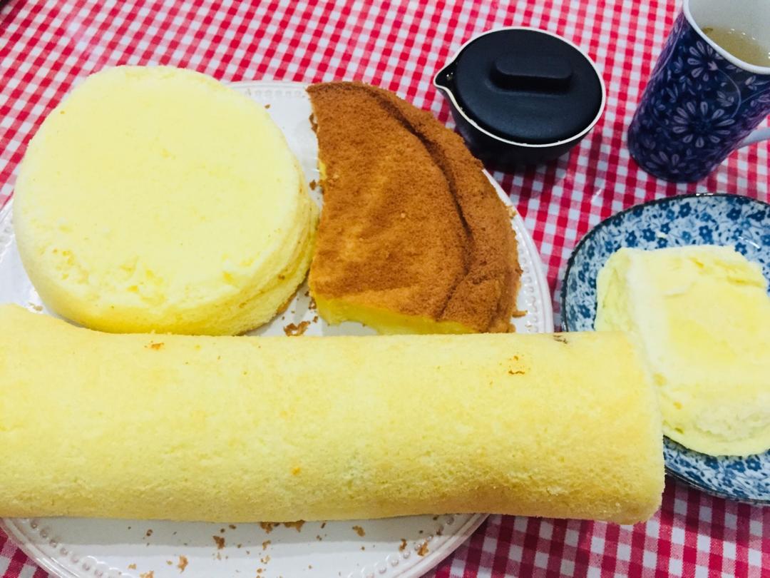 烤箱做蛋糕（戚风蛋糕的做法）