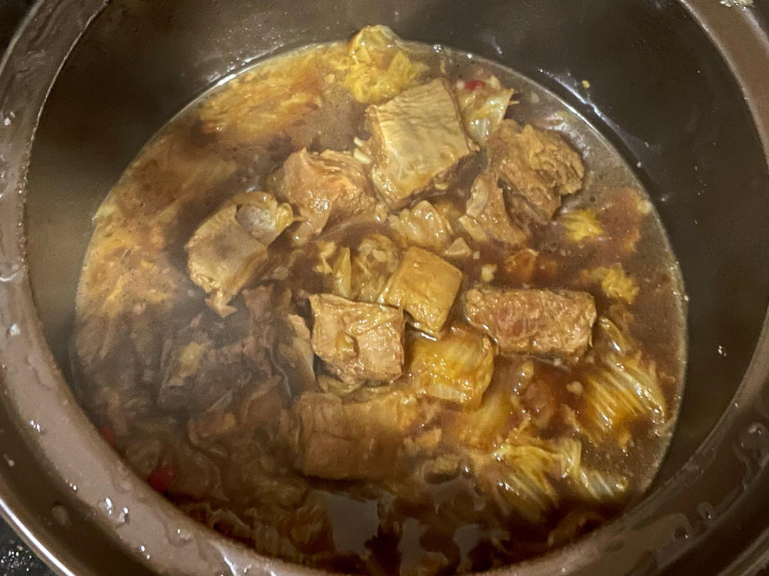 〈羊肉白菜粉丝煲〉，一定要做这个尝一尝，欣小厨 😉