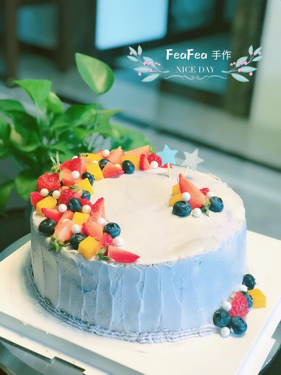 8寸水果生日蛋糕