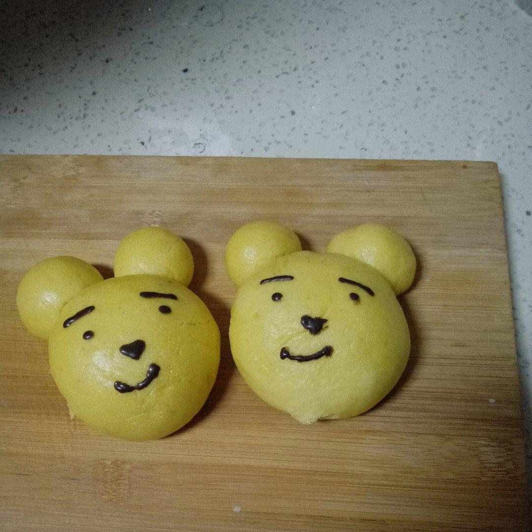小熊维尼豆沙包