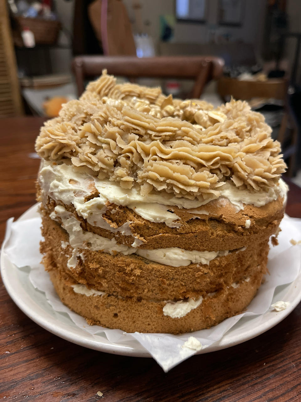 秋冬限定伯爵红茶栗子裸蛋糕