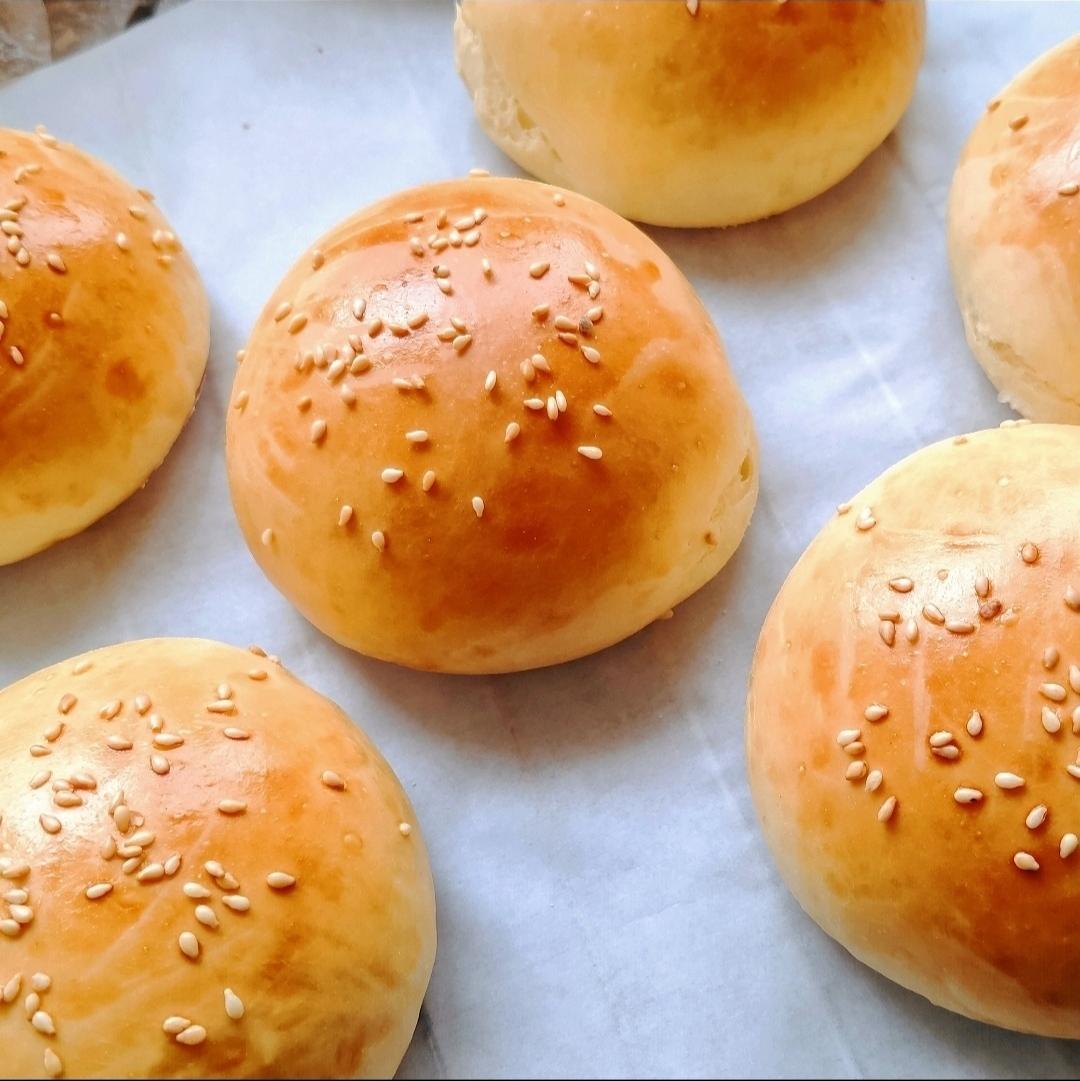 松软烫种汉堡胚