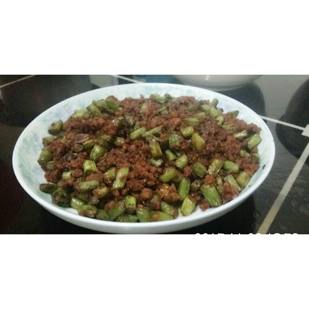 肉末四季豆