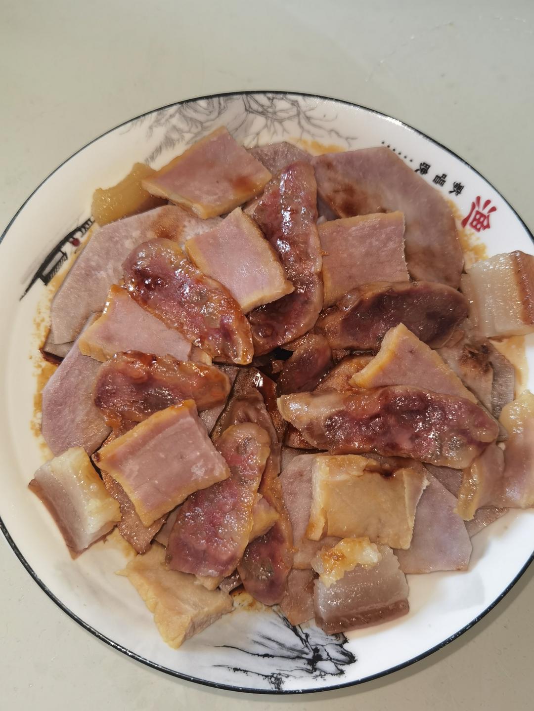 有手就会的秋冬美味—腊味蒸芋头