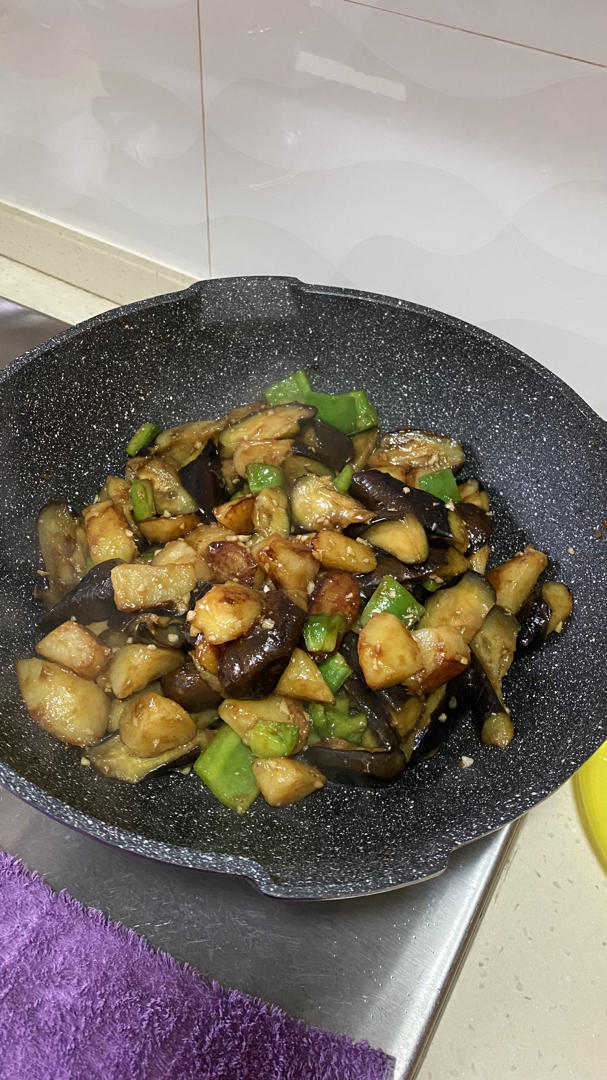 极简少油地三鲜