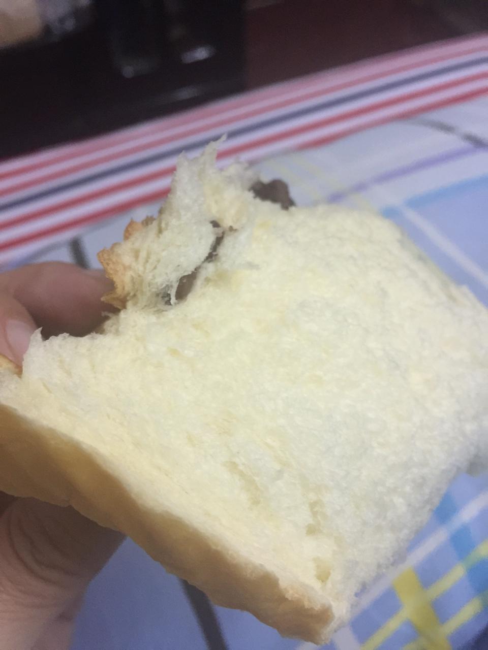 牛奶荔枝小方包