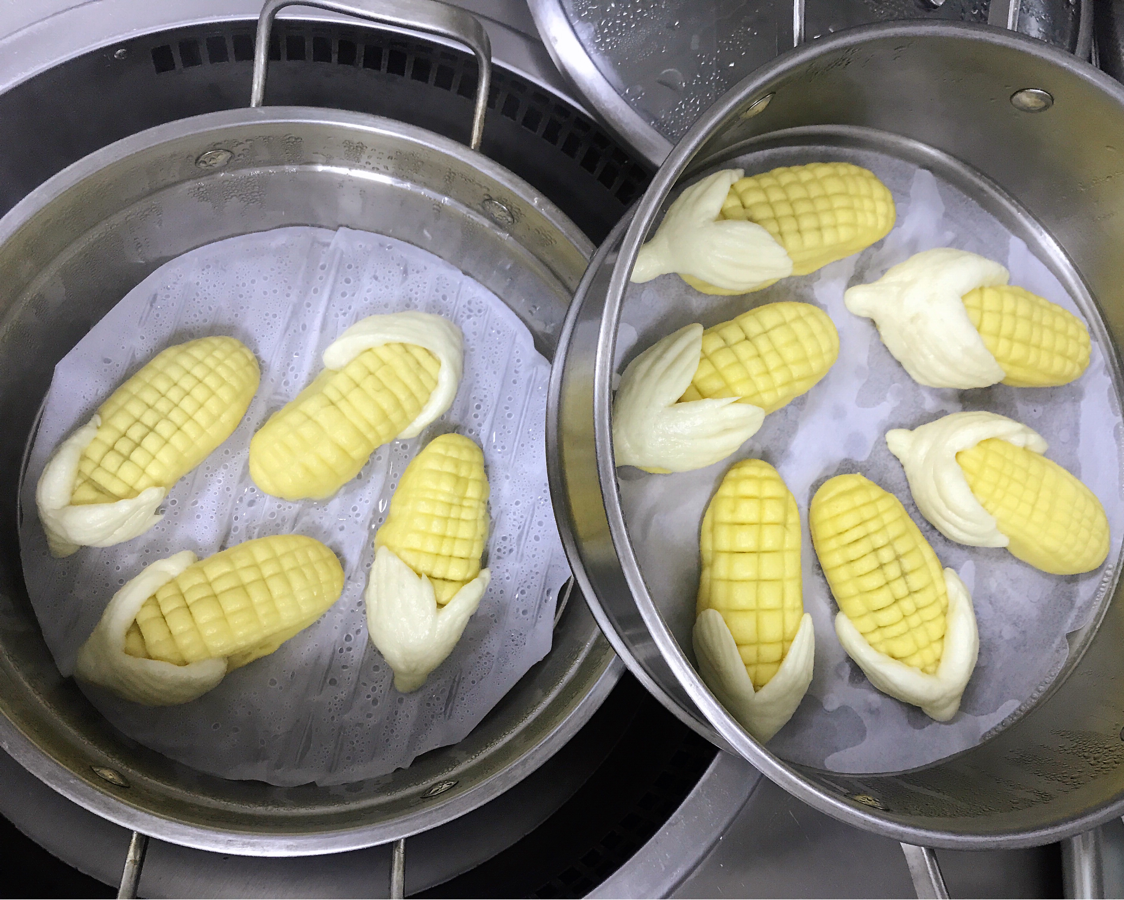 玉米🌽早餐包的做法 步骤11