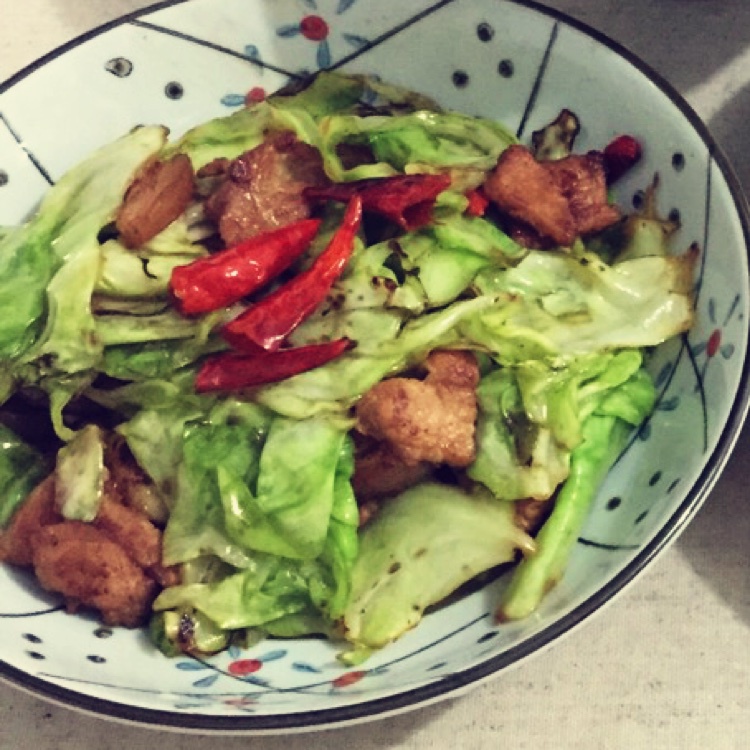 干锅手撕包菜
