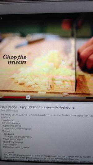 chicken mushroom pasta的做法 步骤2