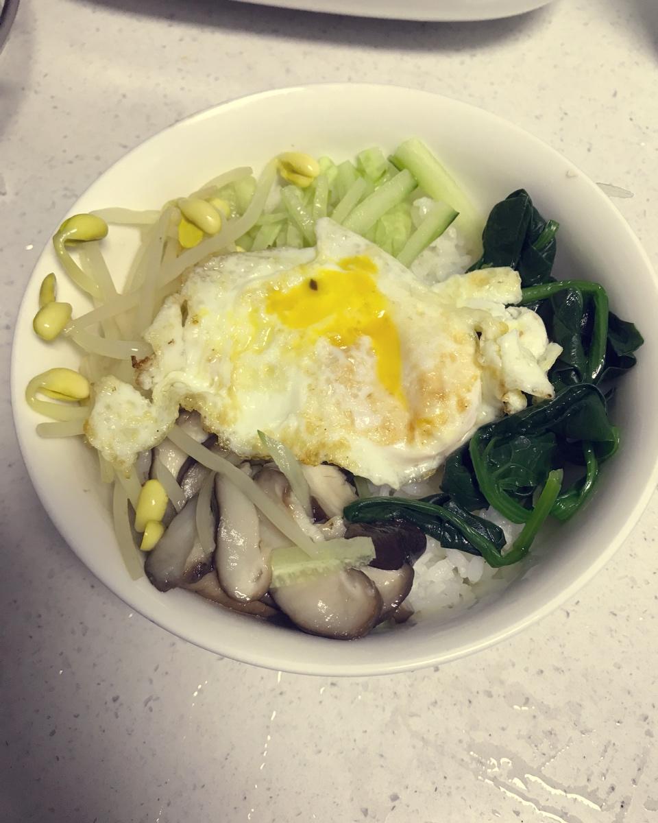 不用石锅的韩式拌饭