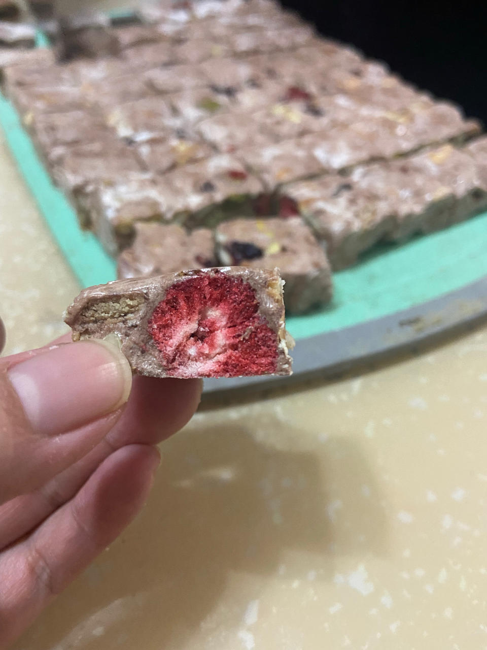 风靡吃货圈的雪花酥