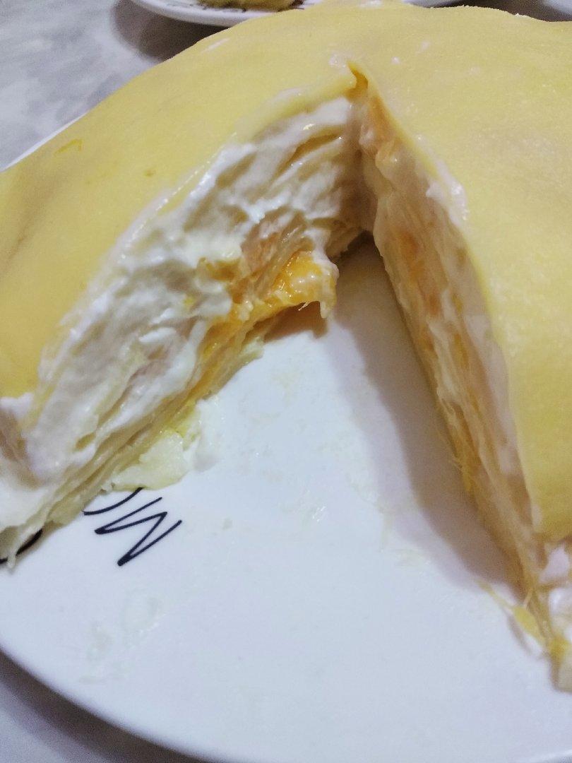 芒果千层蛋糕，100%成功告别煎皮无能