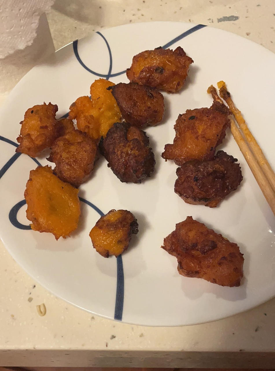 香甜酥脆红薯丸子