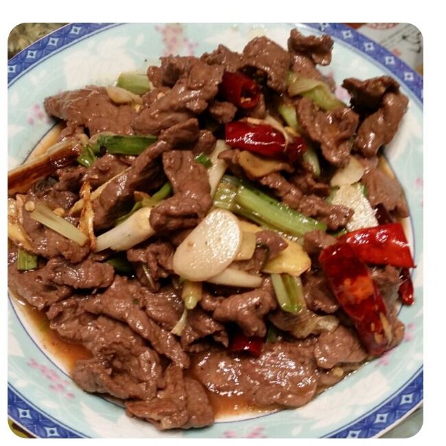 葱爆牛肉