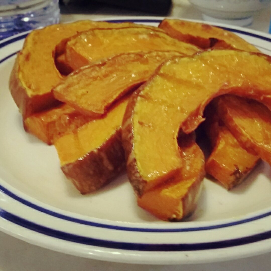 【香糯烤南瓜】零难度 无糖无油小零嘴