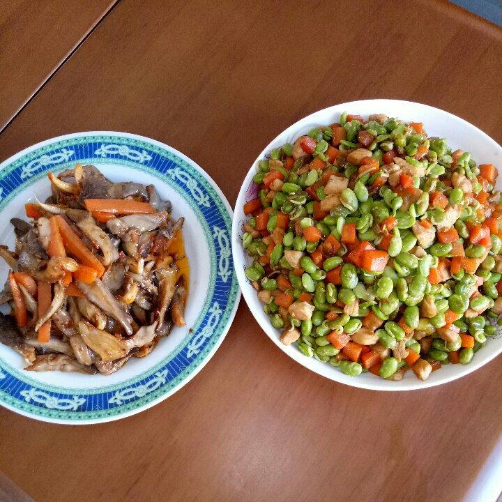 下饭菜 肉末毛豆