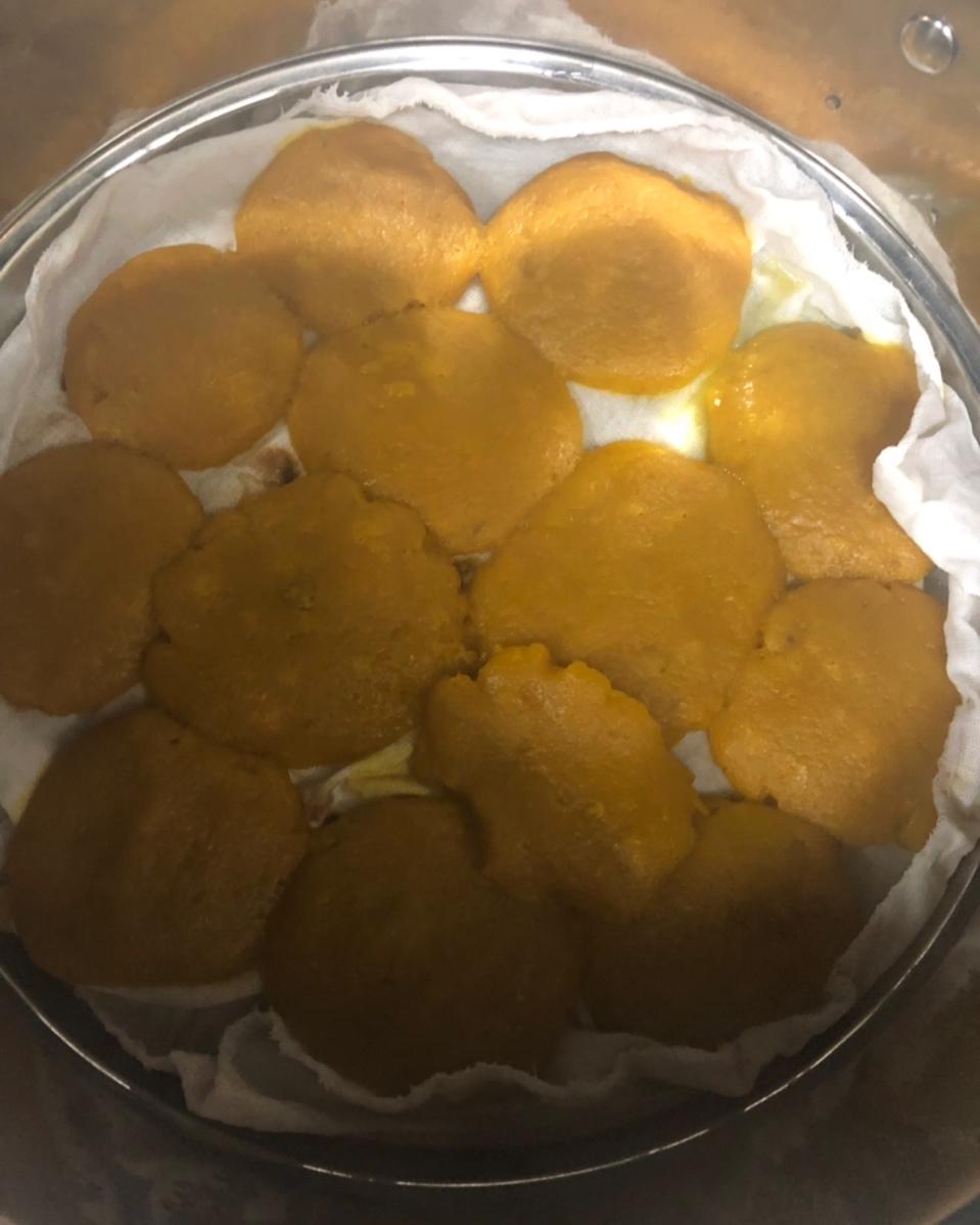 蒸南瓜糯米饼