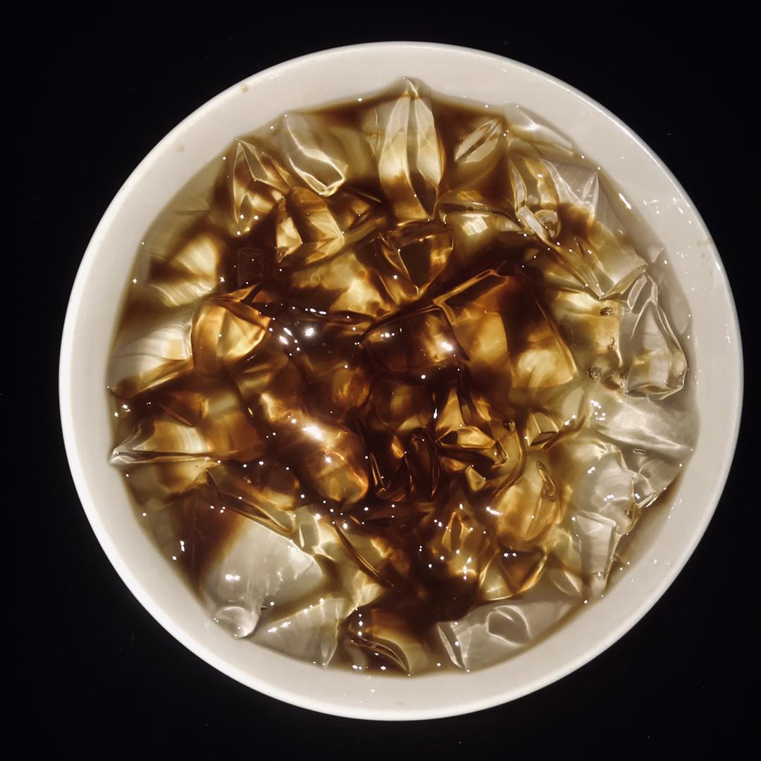 记忆中的红糖水凉粉（冰粉）