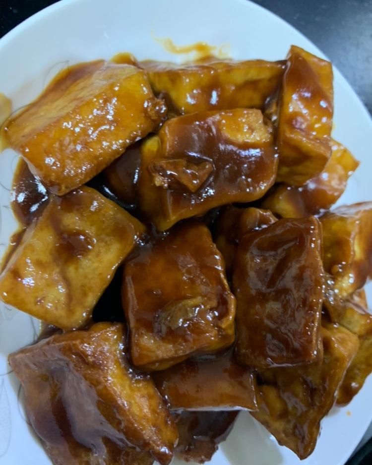 糖醋脆皮豆腐
