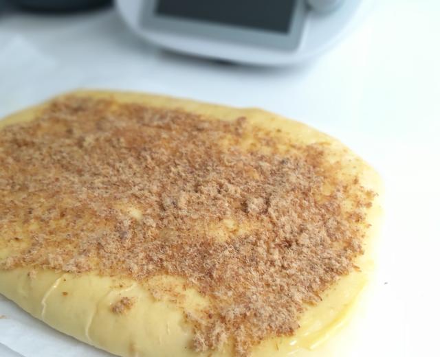 小美 香葱肉松面包的做法