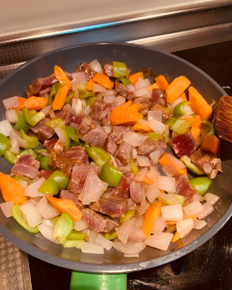 【减脂餐】黑胡椒牛肉粒