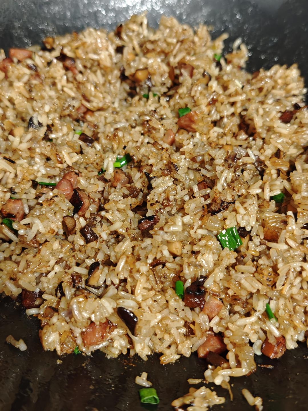 生炒糯米饭，生米是如何炒成熟饭的