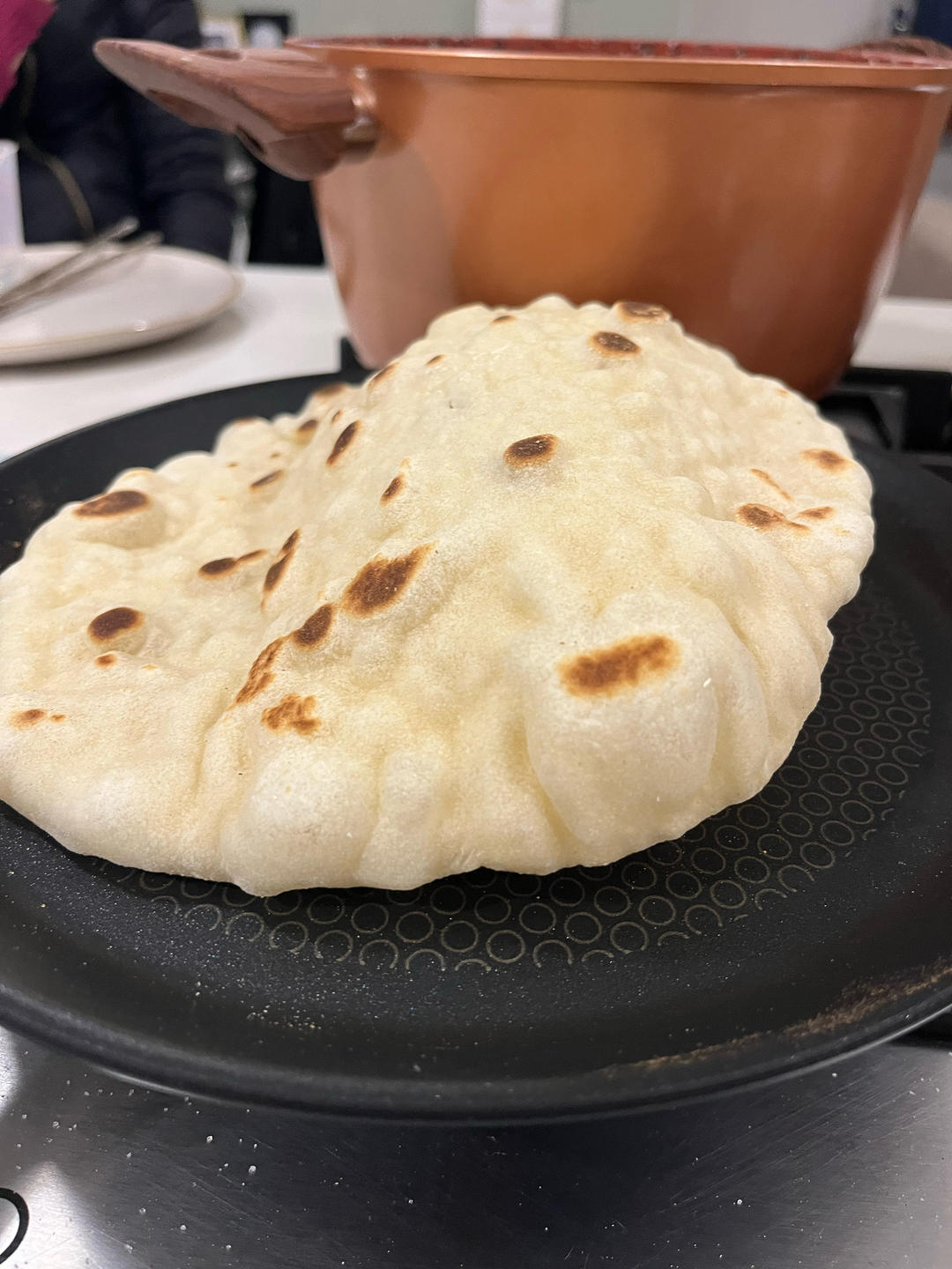 无需发酵揉面的速成印度馕