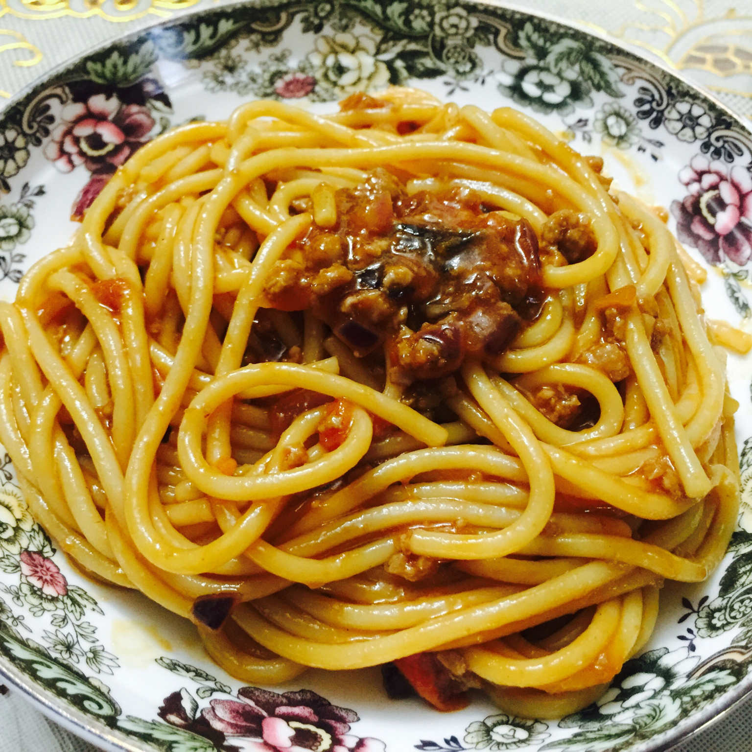 番茄肉酱意大利面