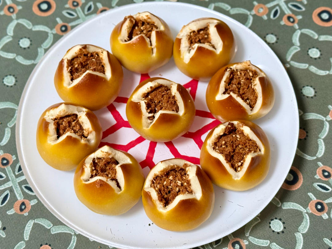 肉松芝士碱水球