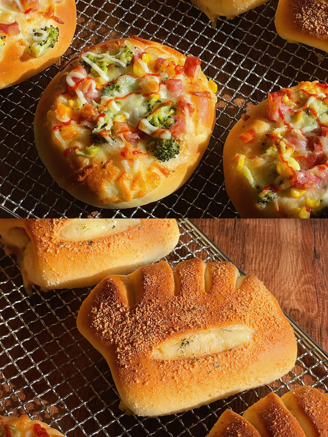 直接法万能面团－培根芝士包