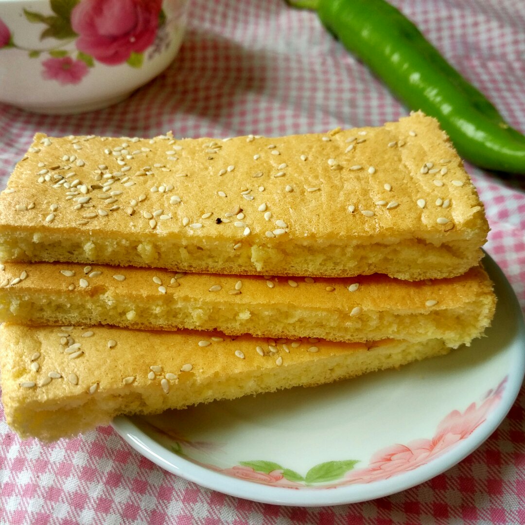 无水无油老式脆皮蛋糕