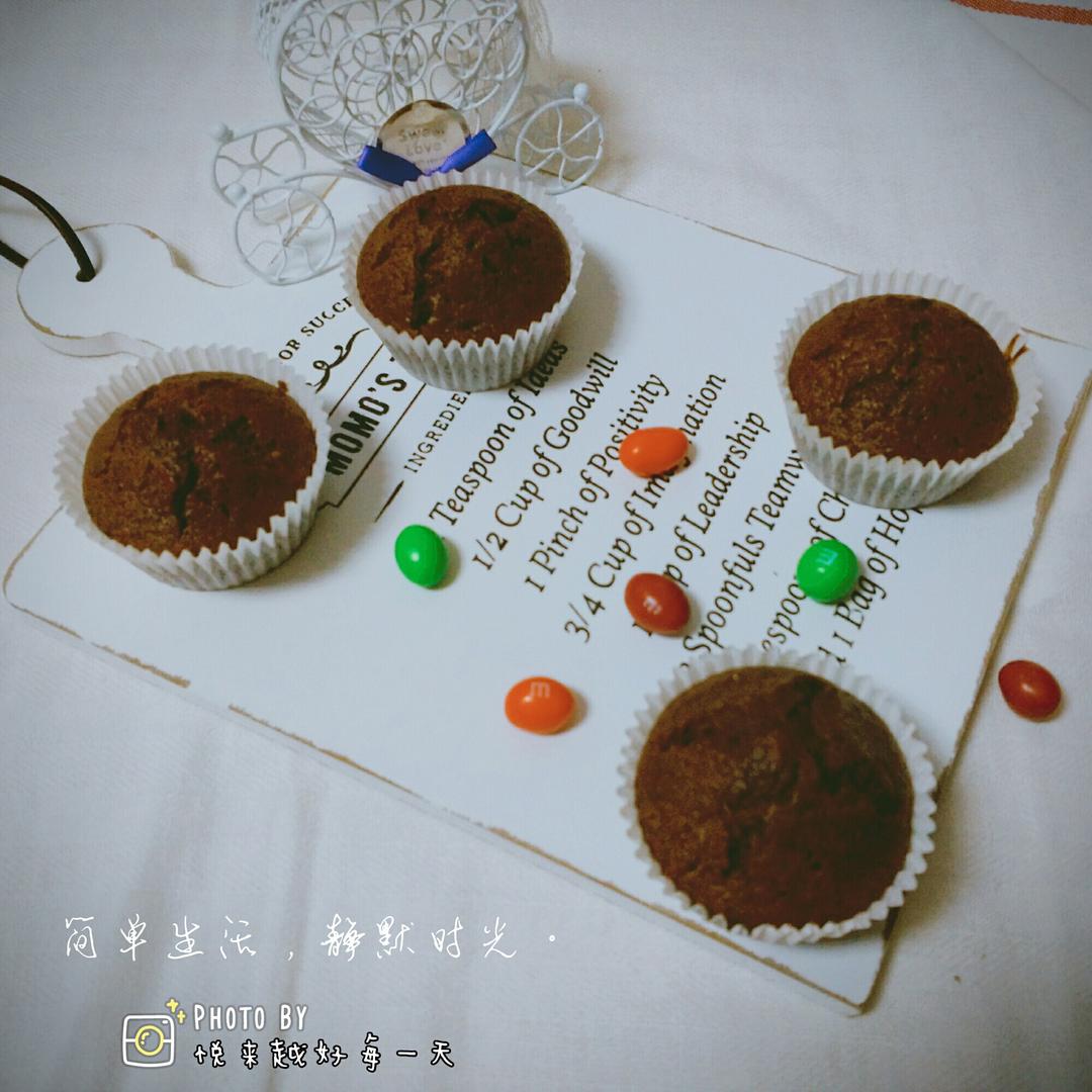 香橙可可杯子蛋糕（特别适合韩式裱花）