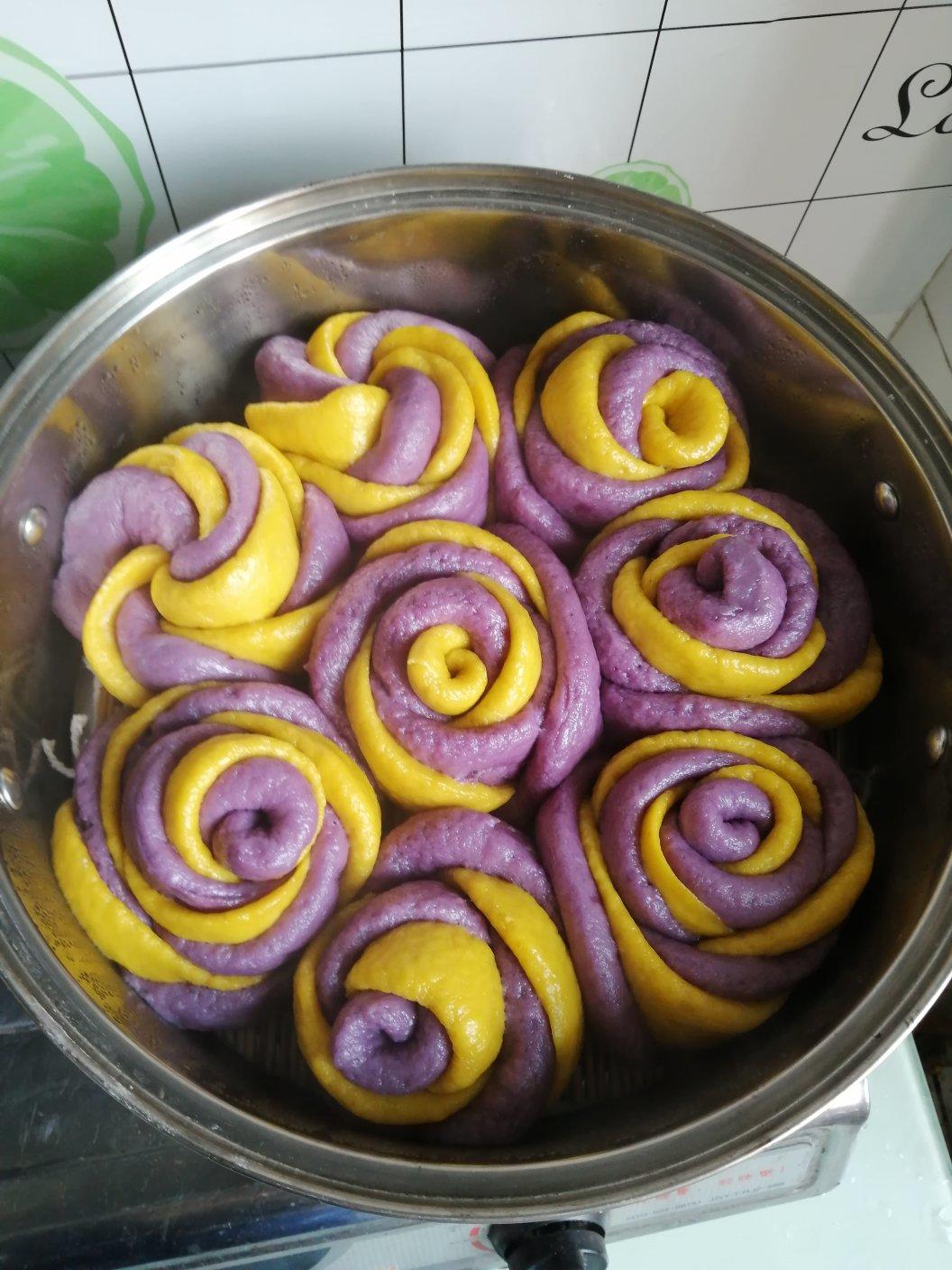 南瓜花式馒头（含失败图片说明）