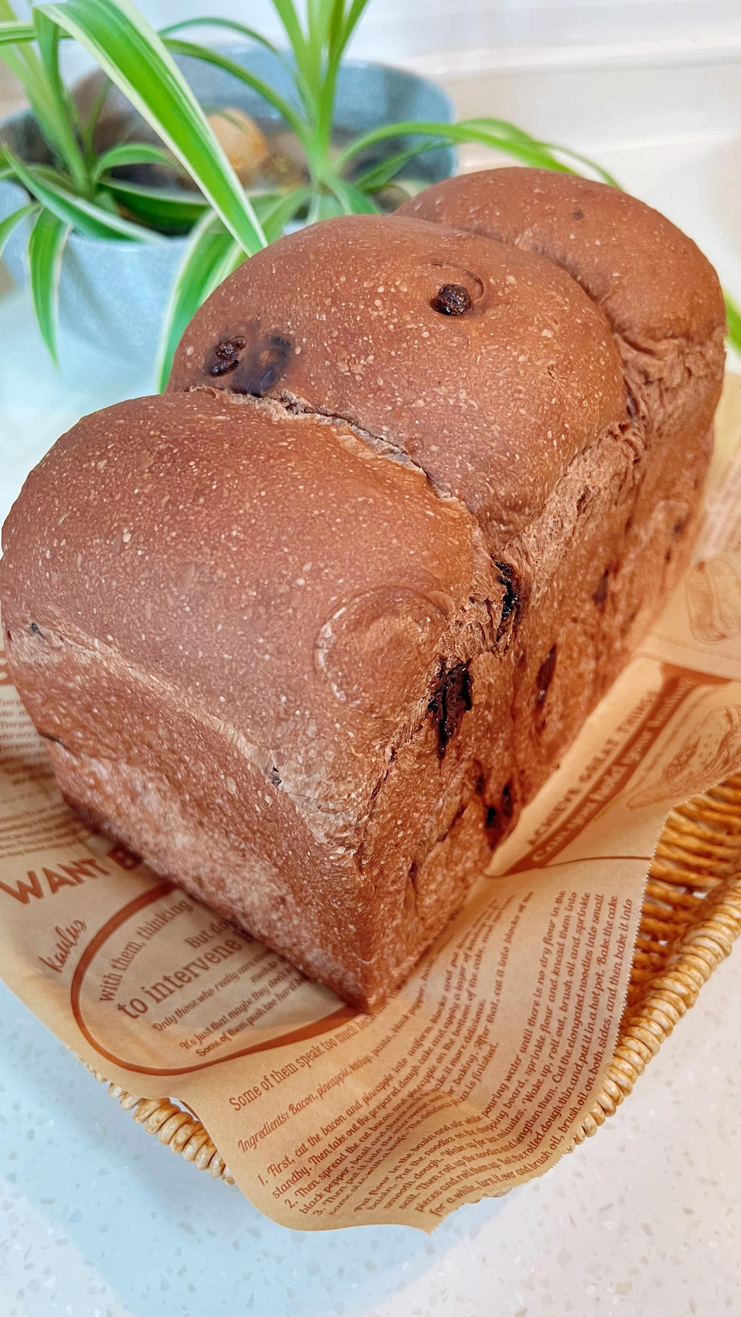 奶油巧克力吐司