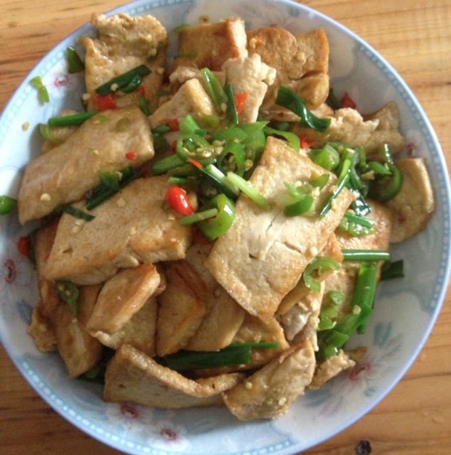 家常豆腐(彩椒版)