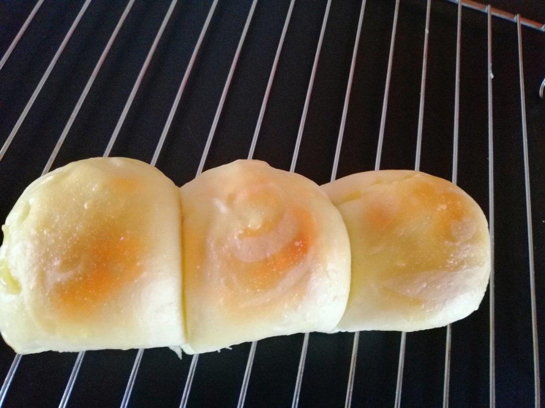 卡仕达酱小面包（一次性发酵）