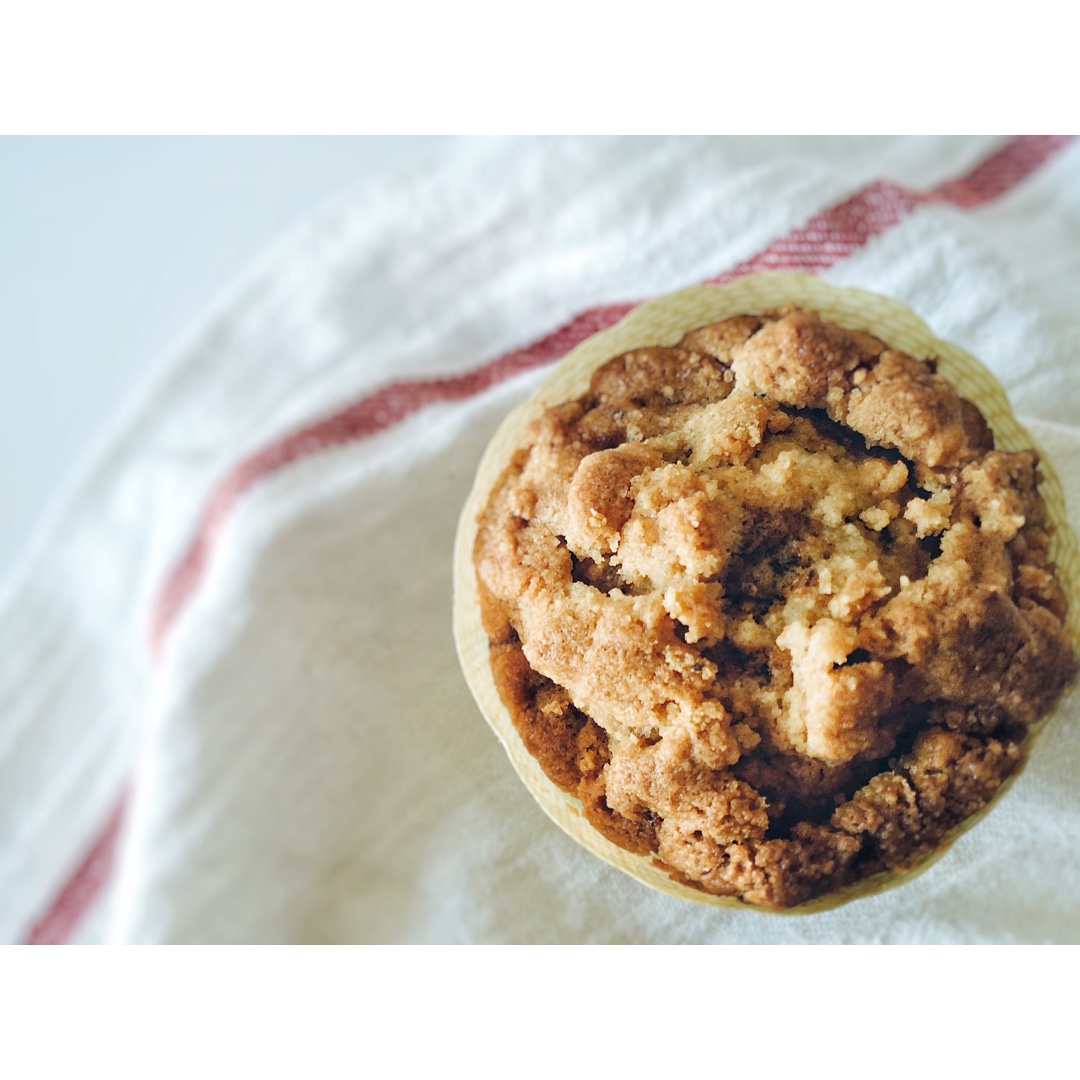 金宝酥粒巧克力马芬 chocolate muffins with crumble topping